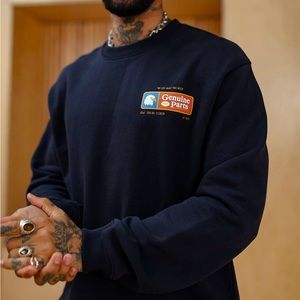 P&co Men’s XXL Navy blue American Eagle Sweatshirt